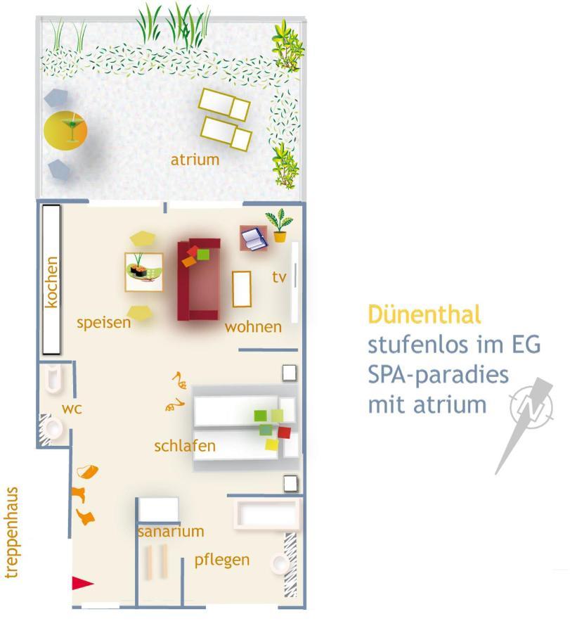 De Luxe Suite Duenenthal Norderney Exterior photo